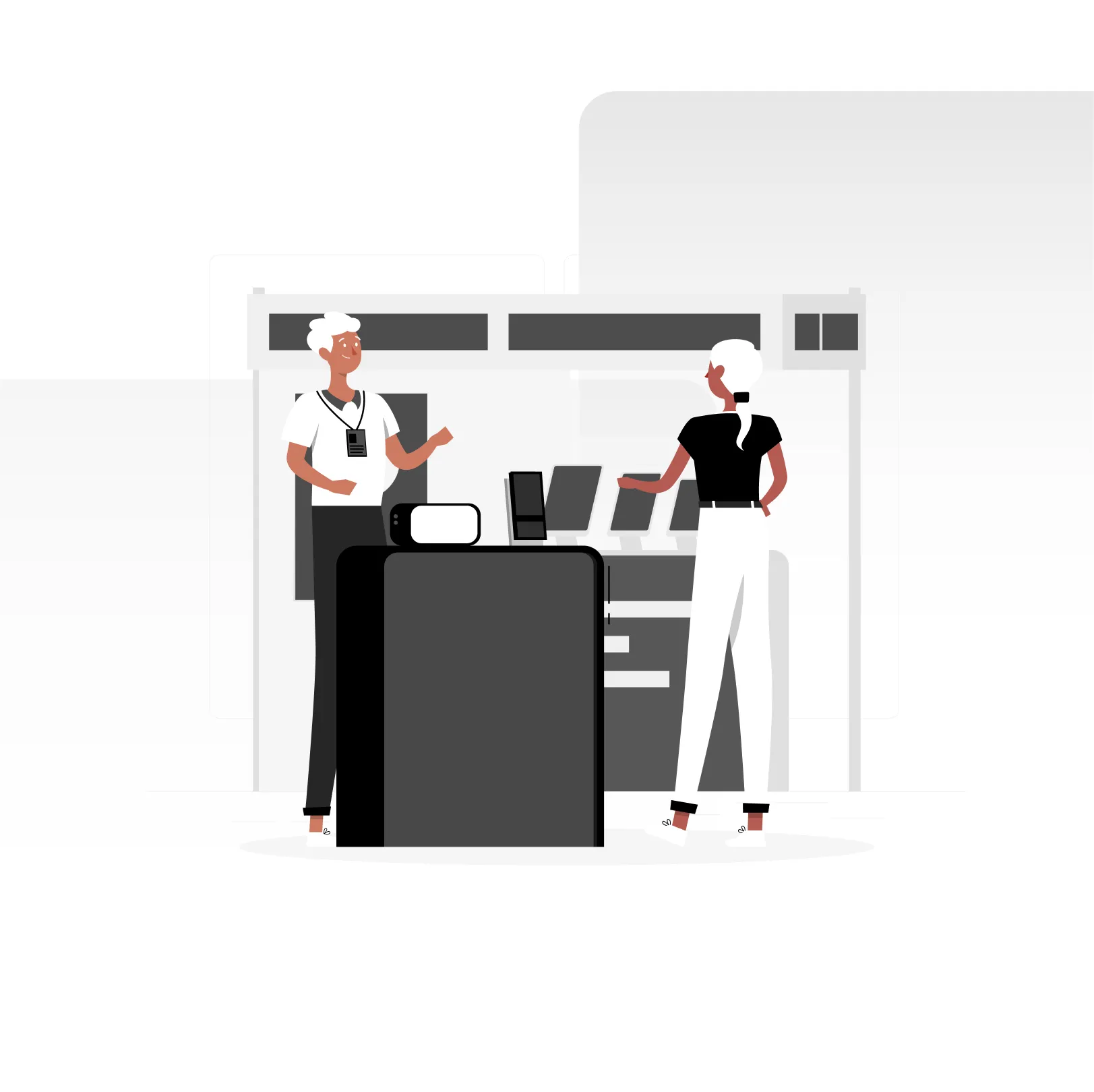 Visitor Desk