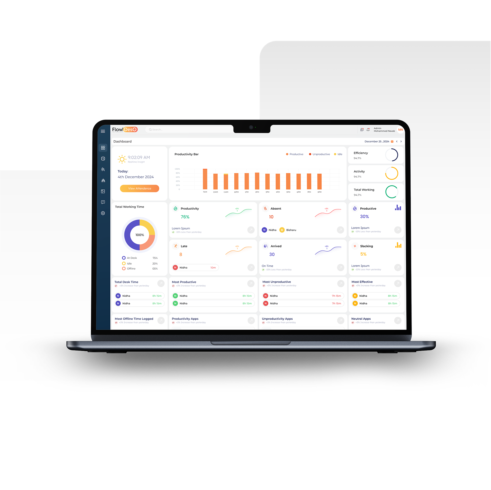 flowdesq | productivity management software